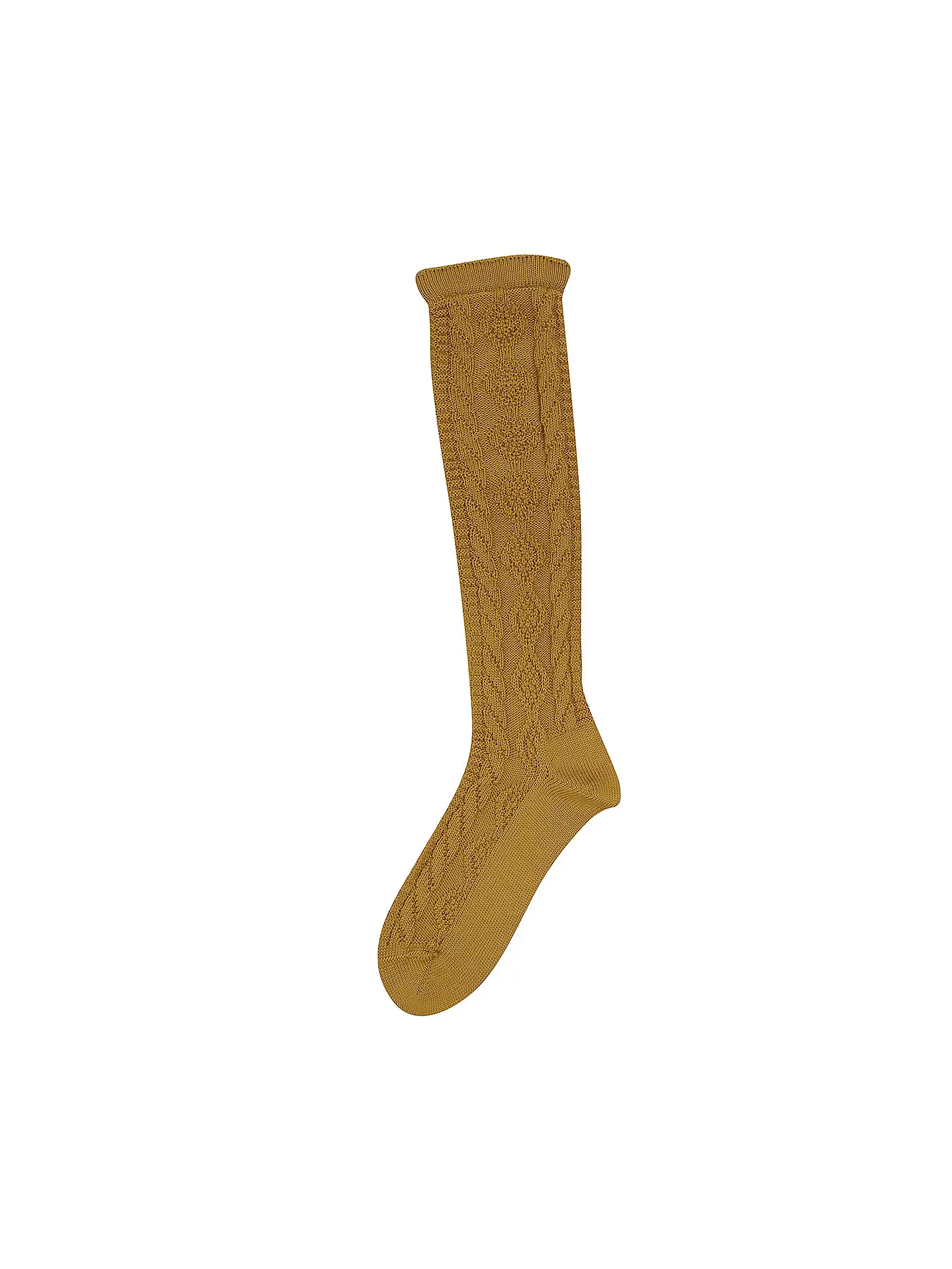 LUISE STEINER | Kniestrümpfe senf | 